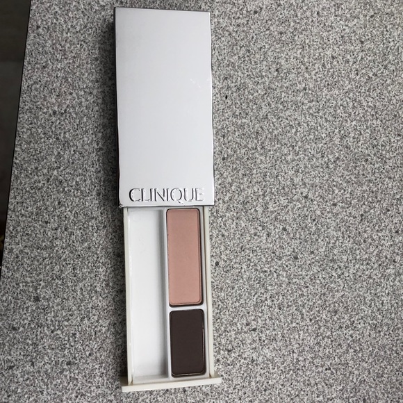 Clinique Makeup Clinique Eye Shadow Duo Pink Slate Nwt Poshmark